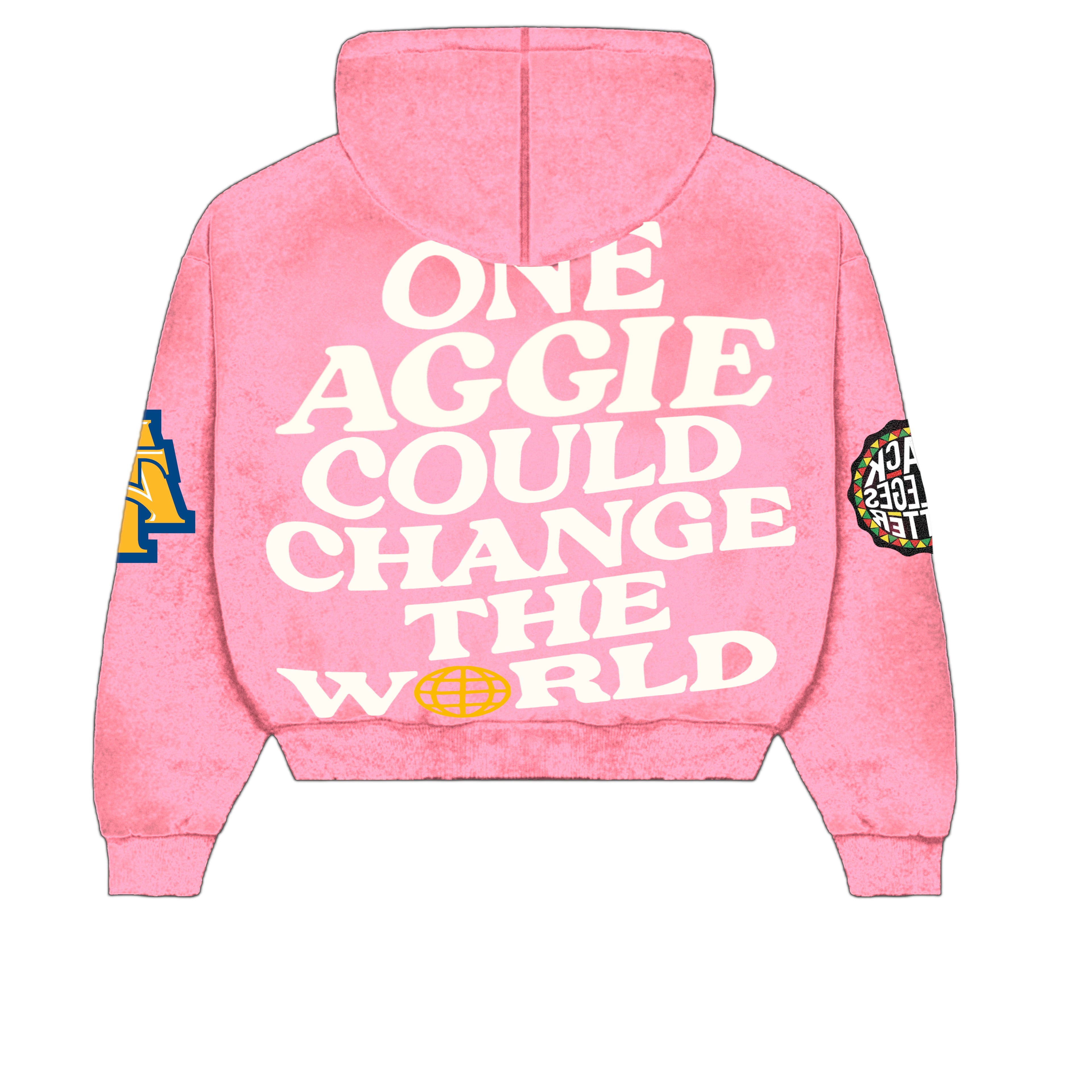 Pink NCA&T State University Silk Infused Lifestyle Jacket